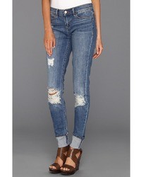 Dittos Kelsey Mid Rise Skinny In Rippin It Up Jeans