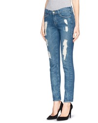 Nobrand Le Skinny De Jeanne Distressed Jeans