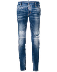 Dsquared2 Medium Waist Skinny Jeans