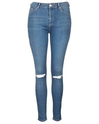 Topshop Moto Leigh Ripped Skinny Jeans