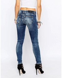Noisy May Petite Kate Super Low Waisted Jean