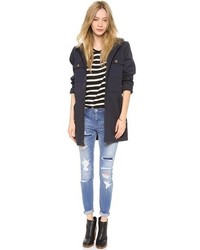 Paper Denim One By And Cloth Flx Ankle Skinny Jeans
