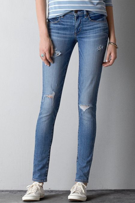super skinny american eagle jeans