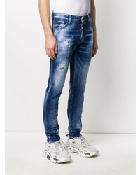 DSQUARED2 Paint Splatter Distressed Effect Jeans