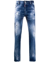 DSQUARED2 Paint Splatter Distressed Effect Jeans