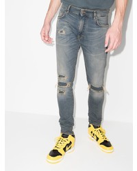 Represent Ripped Detailing Slim Fit Jeans