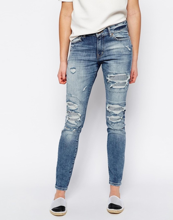 vero moda ripped jeans