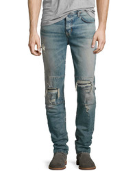 Hudson Sartor Slouchy Skinny Jeans Blue