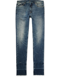 Maison Margiela Skinny Fit Distressed Stretch Denim Jeans