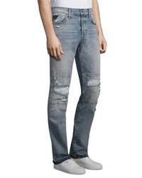 Hudson Skinny Intent Distressed Jeans