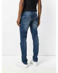 Philipp Plein Skinny Ripped Jeans
