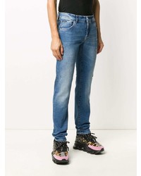 Dolce & Gabbana Stonewash Ripped Jeans