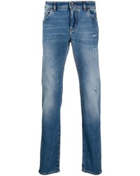 Dolce & Gabbana Stonewash Ripped Jeans