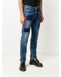 Philipp Plein Stonewashed Slim Fit Jeans