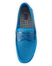 Swims Mesh Rubber Penny Loafer Royal Blue