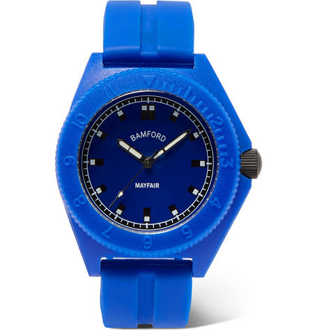 Bamford Watch Department Mayfair Sport Polymer And Rubber Watch