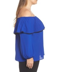 Vince Camuto Plus Size Ruffle Off The Shoulder Blouse