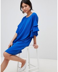 Y.a.s Shift Dress With Ruffle Sleeve