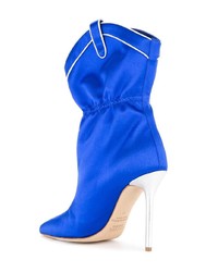 Malone Souliers Satin Ankle Booties