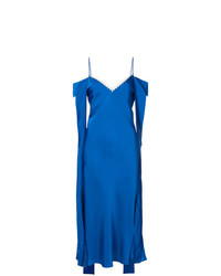 Blue Satin Dresses For Women