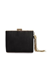 GUESS by Marciano Pleated Satin Minaudiere