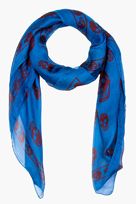 royal blue scarf