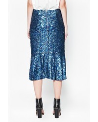 French Connection Sirius Sequins Mermaid Skirt