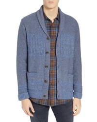 Pendleton Bison Shawl Collar Sweater