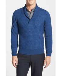 Robert Talbott Shawl Collar Sweater