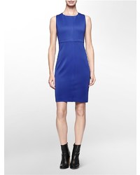 Calvin Klein Seamed Sleeveless Sheath Dress