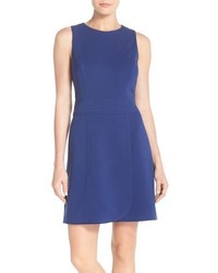 Vince Camuto Crepe Shift Dress With Overlap Skirt