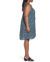 Nic+Zoe Plus Size Seaglass Tassel Shift Dress