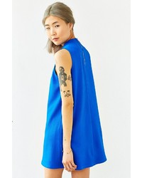 UO Cooperative Textured Funnel Shift Dress