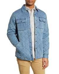 Faherty Bondi Reversible Organic Cotton Shirt Jacket