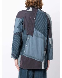 By Walid Miles Panelled Shirt Jacket