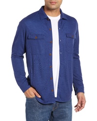 Peter Millar Seaside Regular Fit Knit Shirt Jacket