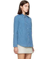 A.P.C. Blue Lynn Shirt