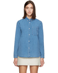 A.P.C. Blue Lynn Shirt
