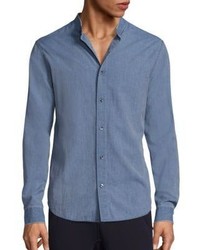 Vince Chambray Button Up Shirt