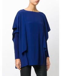 Pierantoniogaspari Draped Sleeved Top