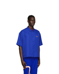 Reebok By Pyer Moss Blue G Short Sleeve Shirt