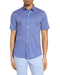 Zachary Prell Phiri Classic Fit Short Sleeve Button Up Shirt