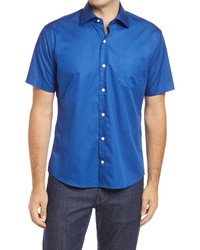 Peter Millar Pine Mountain Short Sleeve Button Up Shirt