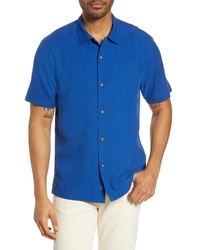Tommy Bahama Welcome To The Reel World Classic Fit Silk Camp Shirt
