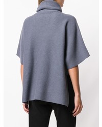 Fabiana Filippi Fringed Short Sleeve Sweater