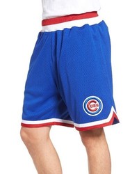 Mitchell & Ness Chicago Cubs Playoff Win Mesh Shorts
