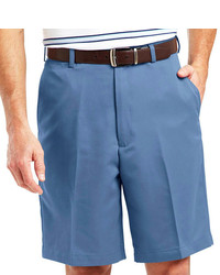 Haggar Cool 18 Flat Front Shorts