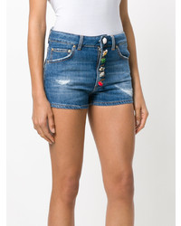 Dondup Decorative Buttoned Shorts