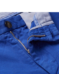 BOSS - Slim-fit shorts in stretch-cotton twill