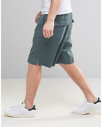 Asos Tailored Basketball Shorts In Blue
